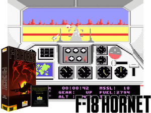 F-18 Hornet (1988) (Absolute) [!] Cover