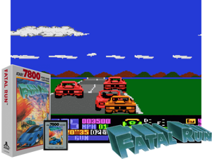 Fatal Run (1990) (Atari) Cover