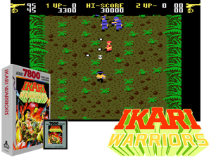 Ikari Warriors (1989) (Atari) (PAL) Cover
