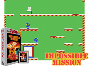 Impossible Mission (1987) (Atari) [a1] Cover