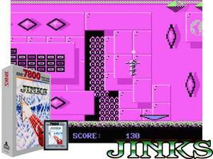 Jinks (1989) (Atari) (PAL) Cover
