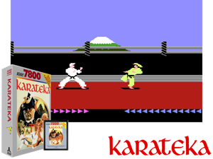 Karateka (1987) (Atari) Cover