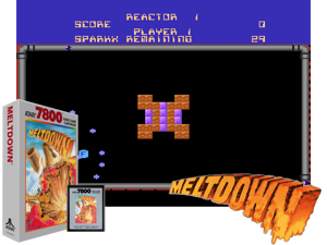 Meltdown (1990) (Atari) Cover