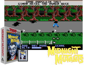 Midnight Mutants (1990) (Atari) (PAL) Cover