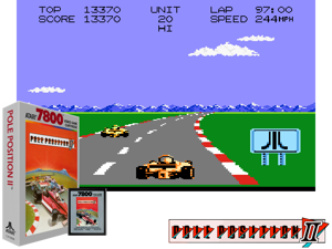 Pole Position II (1987) (Atari) (PAL) Cover