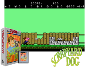 Scrapyard Dog (1990) (Atari) Cover