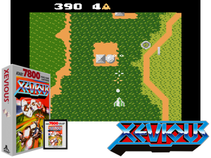 Xevious (1987) (Atari) (PAL) Cover