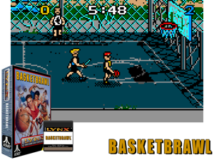 Basketbrawl (USA, Europe) Cover