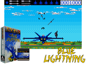 Blue Lightning (USA, Europe) Cover