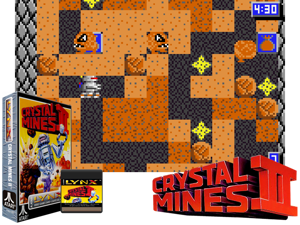 Crystal Mines II (USA, Europe) Cover