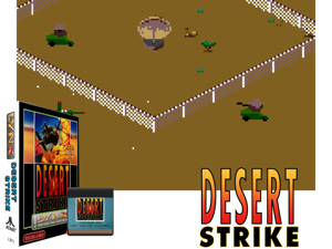 Desert Strike - Return to the Gulf (USA, Europe) Cover