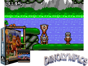 Dinolympics (USA, Europe) Cover