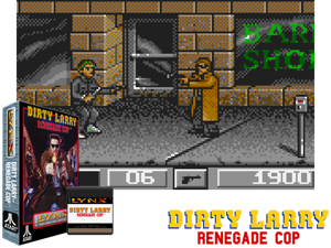 Dirty Larry - Renegade Cop (USA, Europe) Cover