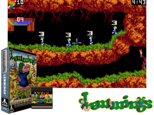 Lemmings (USA, Europe) Cover