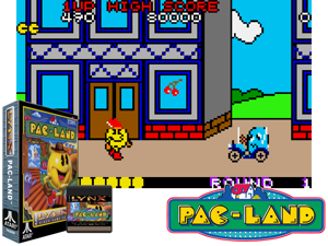 Pac-Land (USA, Europe) Cover