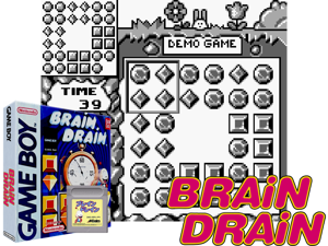 Brain Drain (Europe) (SGB Enhanced)(1Mb) Cover