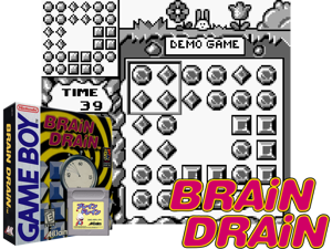 Brain Drain (USA) (SGB Enhanced)(1Mb) Cover