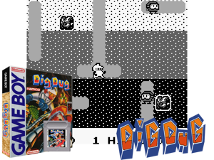 Dig Dug (USA)(1Mb) Cover