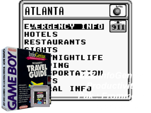 Game Thumbnail - InfoGenius Productivity Pak - Frommer's Travel Guide (USA)(2Mb)