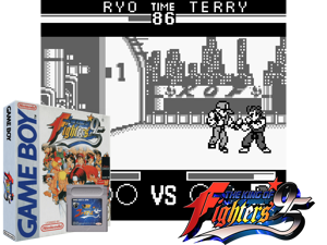 King of Fighters '95, The (Europe) (SGB Enhanced)(4Mb) Cover