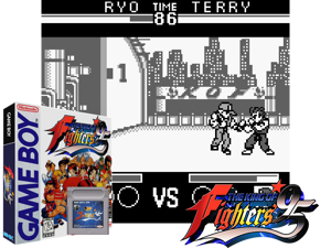 King of Fighters '95, The (USA) (SGB Enhanced)(4Mb) Cover