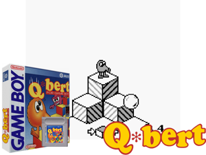 Game Thumbnail - Q-bert for Game Boy (USA, Europe)(0.5Mb)