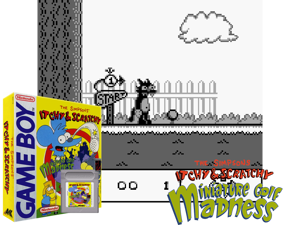 Simpsons Itchy & Scratchy, The - Miniature Golf Madness (USA, Europe)(1Mb) Cover