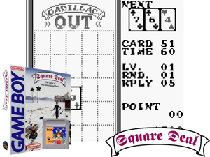 Square Deal - The Game of Two-Dimensional Poker (USA)(0.5Mb) Cover