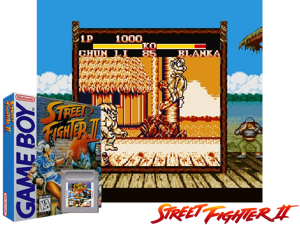 Street Fighter II (USA) (SGB Enhanced)(4Mb) Cover