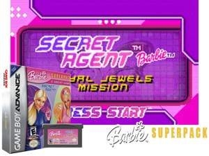2 Games in 1 - Barbie Groovy Games + Secret Agent Barbie - Royal Jewels Mission(US) Cover