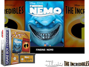 2 Games in 1 - Buscando a Nemo + Increibles, Los(ES) Cover