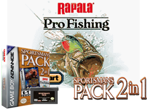 2 Games in 1 - Cabela's Big Game Hunter - 2005 Adventures + Rapala Pro Fishing(US) Cover