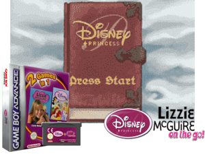 2 Games in 1 - Disney Princesas + Lizzie McGuire(ES) Cover