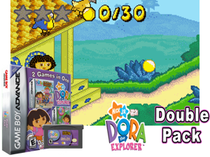 2 Games in 1 - Dora the Explorer - The Search for the Pirate Pig's Treasure + Dora the Explorer - Super Star Adventures!(US) Cover