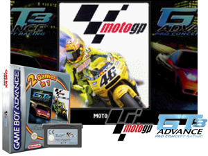 2 Games in 1 - GT Advance 3 + Moto GP(EU) Cover