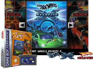 2 Games in 1 - Hot Wheels - Velocity X + Hot Wheels - World Race(EU) Cover