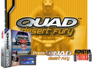 2 Games in 1 - Quad Desert Fury + Monster Trucks(US) Cover