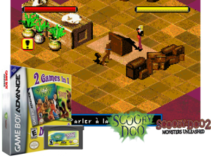 2 Games in 1 - Scooby-Doo + Scooby-Doo 2 - Les Monstres Se Dechainent(FR) Cover