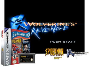 Game Thumbnail - 2 Games in 1 - Spider-Man - Mysterio's Menace + X2 - Wolverine's Revenge(UE)