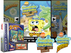 2 Games in 1 - SpongeBob SquarePants - SuperSponge + Revenge of the Flying Dutchman(EU) Cover
