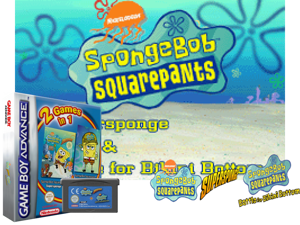 2 Games in 1 - SpongeBob SquarePants - SuperSponge + SpongeBob SquarePants - Battle for Bikini Bottom(EU) Cover