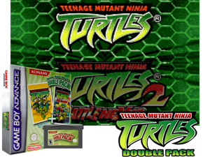 2 Games in 1 - Teenage Mutant Ninja Turtles + Teenage Mutant Ninja Turtles 2 - Battle Nexus(EU) Cover