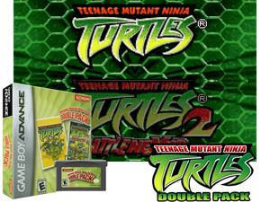 2 Games in 1 - Teenage Mutant Ninja Turtles + Teenage Mutant Ninja Turtles 2 - Battle Nexus(US) Cover