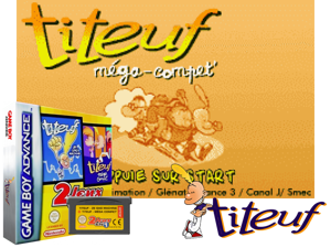 2 Games in 1 - Titeuf - Ze Gagmachine + Titeuf - Mega Compet'(FR) Cover