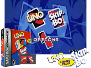2 Games in 1 - Uno + Skip-Bo(US) Cover