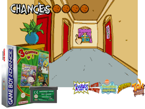 3 Games in 1 - Rugrats - I Gotta Go Party + SpongeBob SquarePants - SuperSponge + Tak and the Power of Juju(EU) Cover