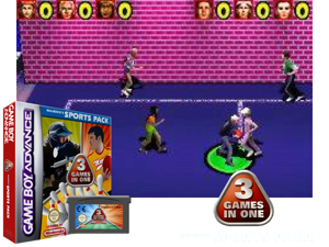 3 in 1 Sports Pack - Paintball Splat! + Dodgeball - Dodge This! + Big Alley Bowling(EU) Cover