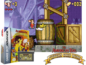 American Tail, An - Fievel's Gold Rush(US) Cover