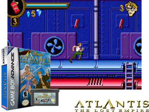 Atlantis - The Lost Empire(UE) Cover