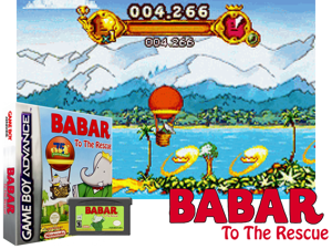 Babar to the Rescue(EU) Cover